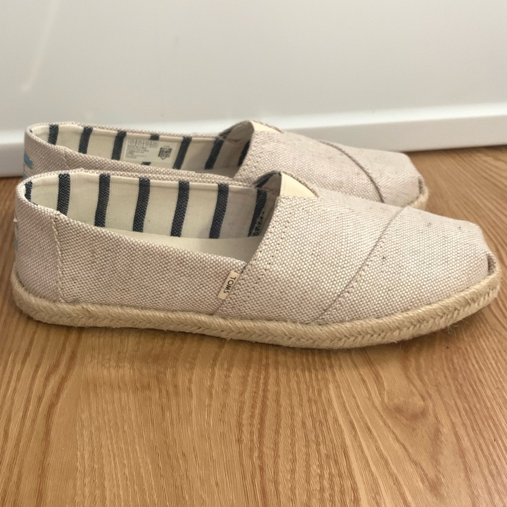 Toms Espadrille Alpargata 10013508 Size 6.5